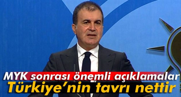 Çelik: &#039;Türkiye’nin Türkmenler konusundaki tavrı nettir&#039;