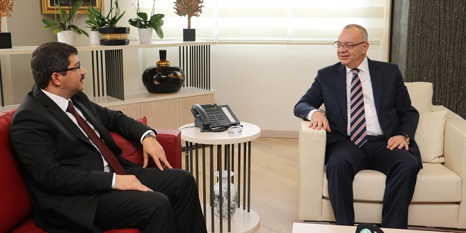 Çelik’ten Başkan Ergün’e Ziyaret