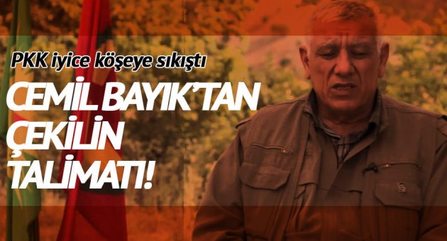 Cemil Bayık'tan kırsala çekilme talimatı!