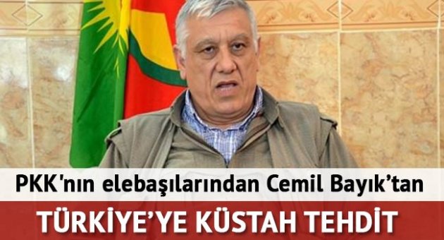 Cemil Bayık'tan küstah tehdit!