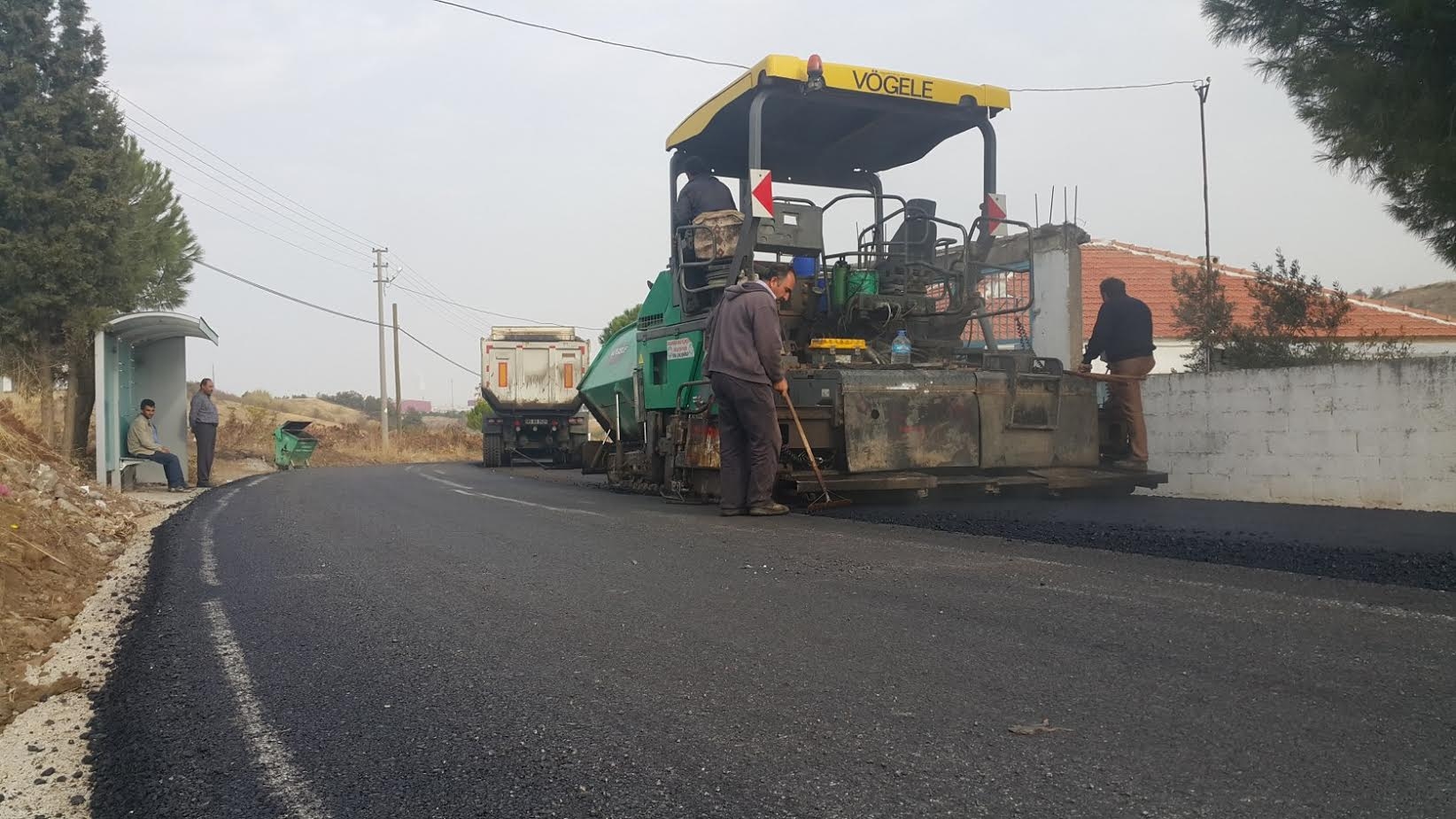 Çepnidere’ye Sıcak Asfalt
