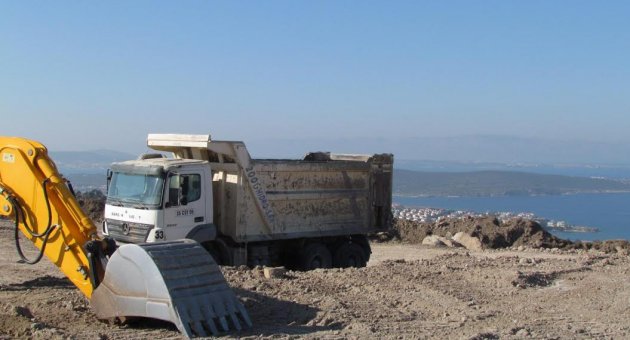 Çeşme Germiyan'da RES kuşatması