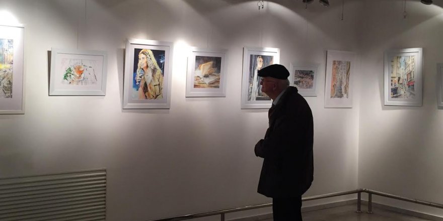 Çetin Emeç’te Resim Sergisi