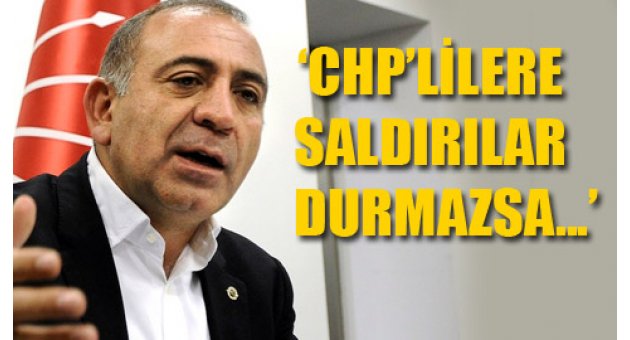 CHP'den Davutoğlu'na rest