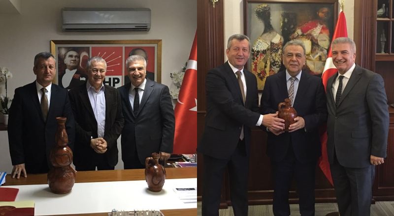 CHP'li başkanların ziyaretleri sürüyor