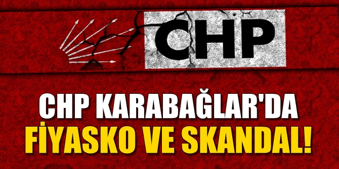 CHP KARABAĞLAR'DA FİYASKO VE SKANDAL!