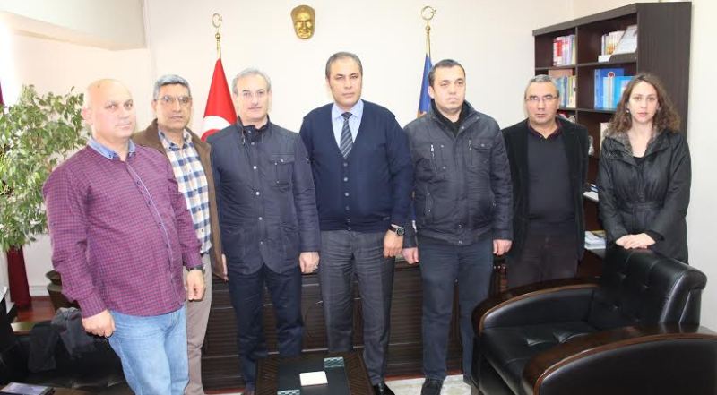 CHP KARŞIYAKA İLÇE BAŞKANI YILDIRIM'DAN TÜRK-İŞ'E ZİYARET