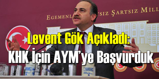 CHP KHK İptali İçin AYM'ye Başvuru Yaptı