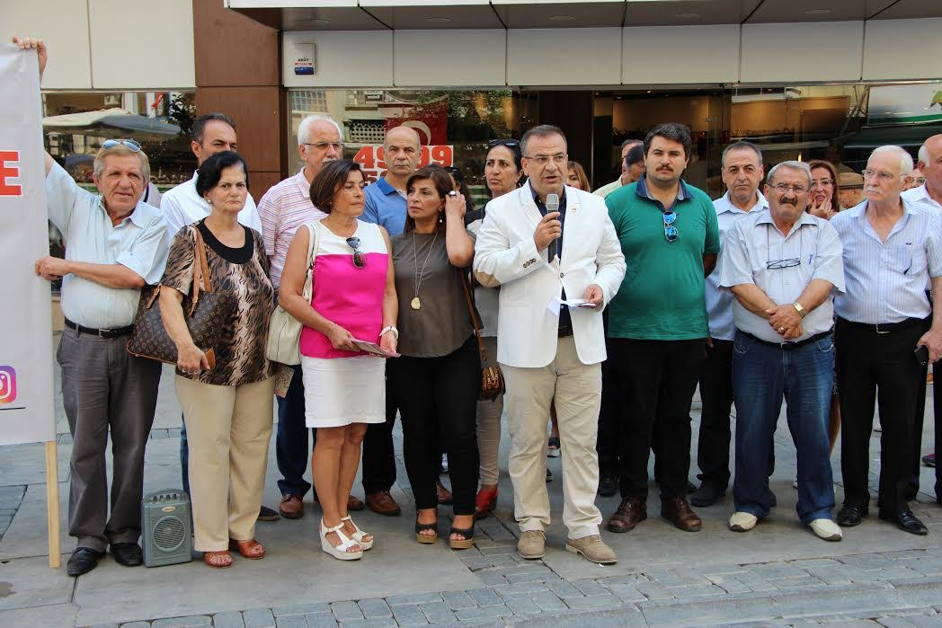 CHP Konak İlçe'den 15 Temmuz Sonrası İlk Basın Açıklaması