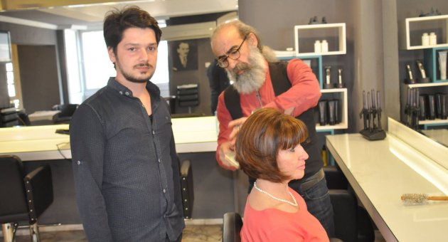 Cihat Özkal, Harun Cici’yi ziyaret etti