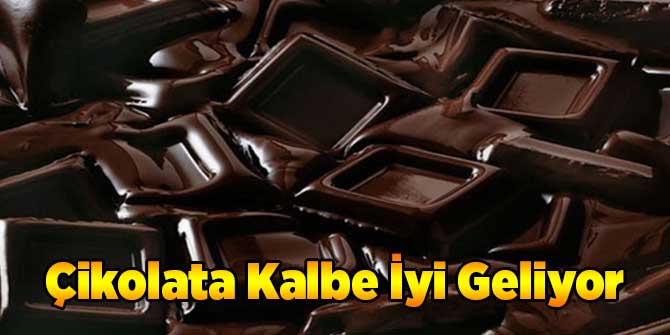 Çikolata Kalbe İyi Geliyor