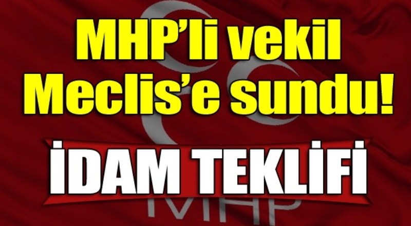 Cinsel istismara karşı Meclis'e idam teklifi