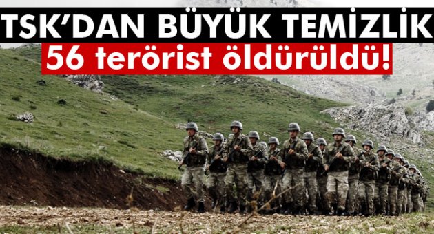 Cizre'de 31 terörist daha etkisiz hale getirildi