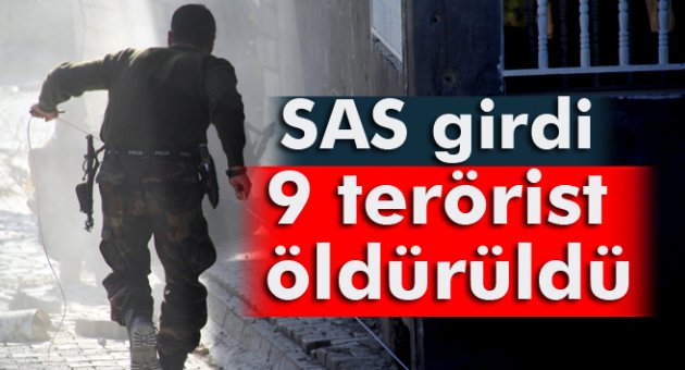 Cizre'de 9 terörist öldürüldü