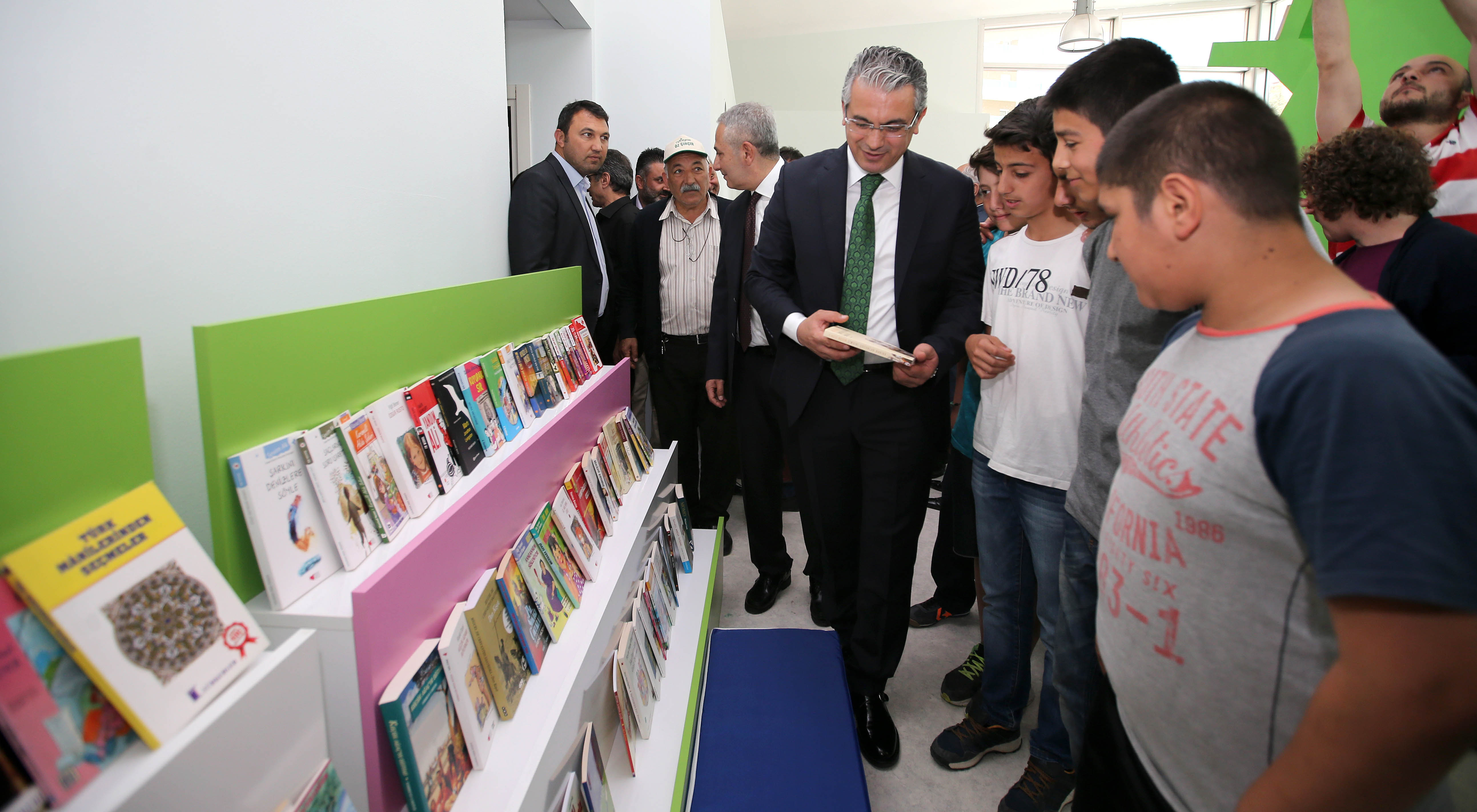 Çocuk Kütüphanesi Karşıyaka’ya çok yakıştı