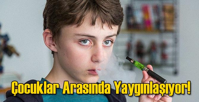 Çocuklar Arasında Elektronik Sigara Kullanımı Yaygınlaşıyor!