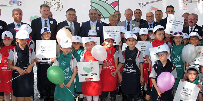 Çocuklara tarımı sevdirecek proje