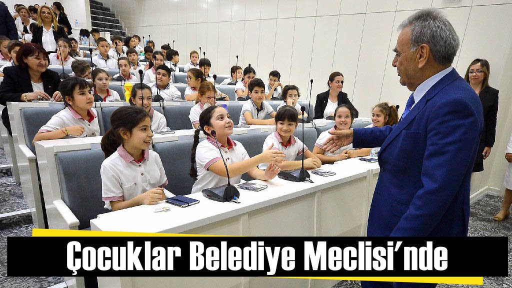 Çocuklar Belediye Meclisi'nde