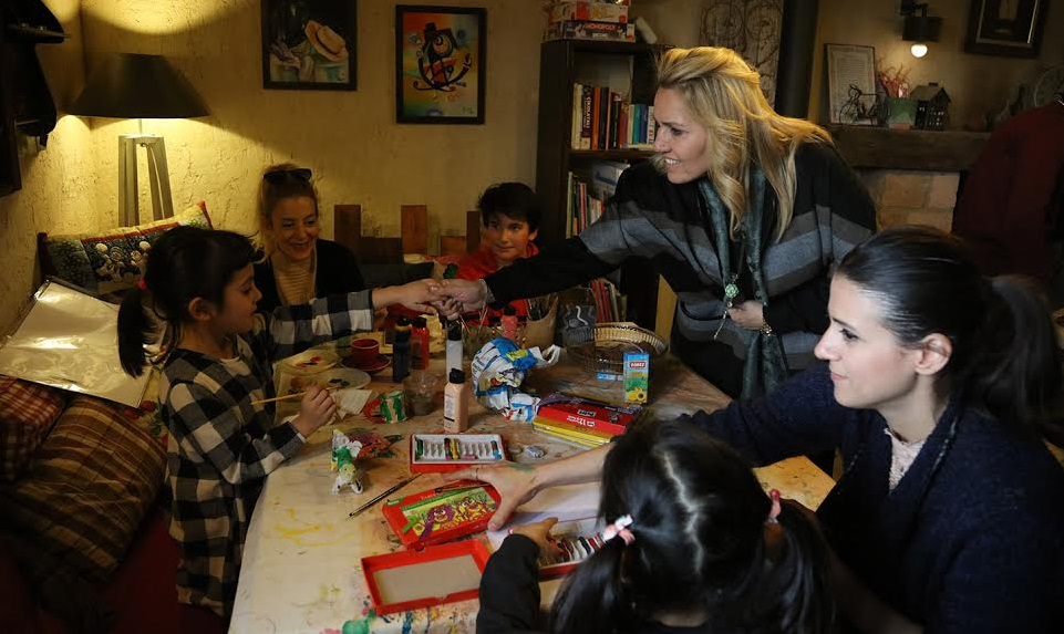 ÇOCUKLAR HAYALLERİNİ RESMETTİLER