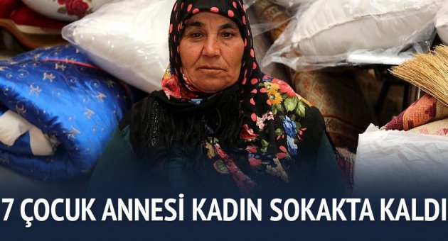 Çocuklarının sahip çıkmadığı kadın sokakta kaldı