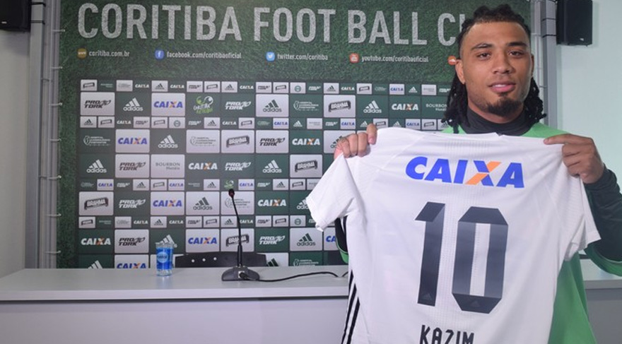 Colin Kazım Coritiba&#039;da 10 Numara Olacak