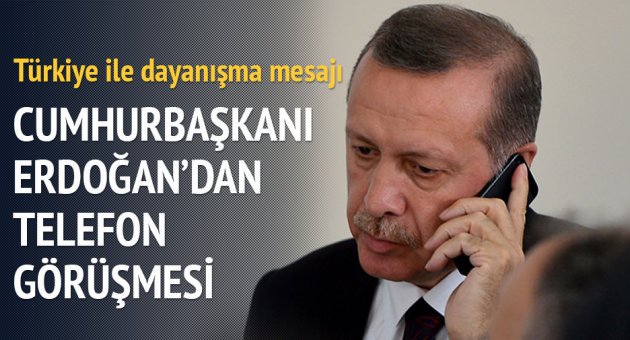 Cumhurbaşkanı Erdoğan&#039;a Suudi Arabistan Kralı ile Katar Emiri&#039;nden taziye telefonu