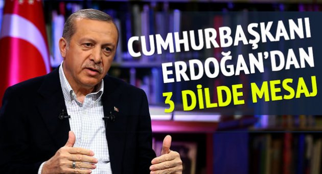 Cumhurbaşkanı Erdoğan'dan Brüksel tweeti