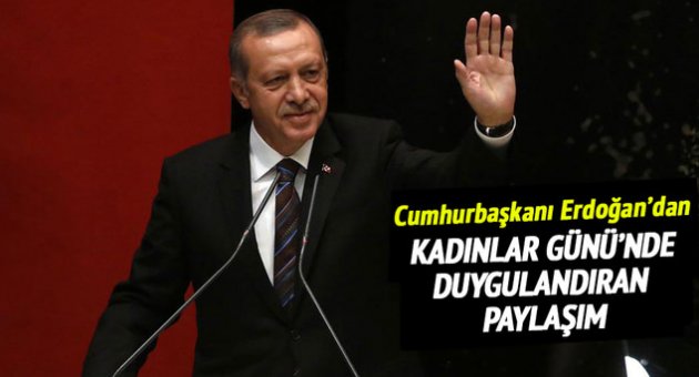 Cumhurbaşkanı Erdoğan'dan duygulandıran paylaşım