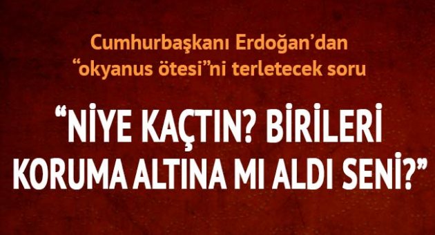 Cumhurbaşkanı Erdoğan'dan önemli açıklamalar