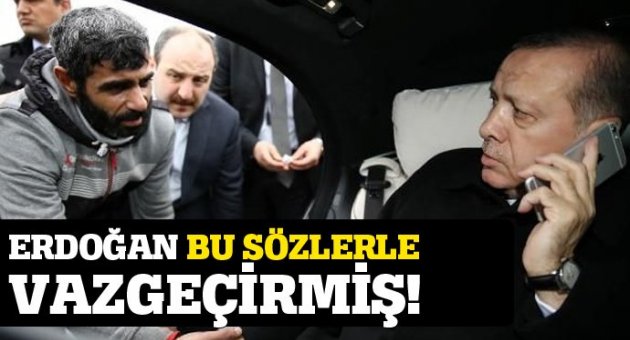 Cumhurbaşkanı Erdoğan'ın intihardan vazgeçirdiği o isim konuştu