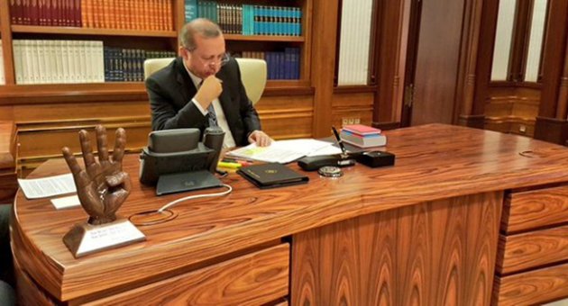 Cumhurbaşkanı Erdoğan Beştepe&#039;ye taşındı