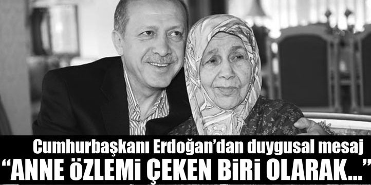 Cumhurbaşkanı Erdoğan&#039;dan anlamlı mesaj
