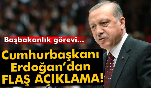 Cumhurbaşkanı Erdoğan'dan Flaş Açıklama