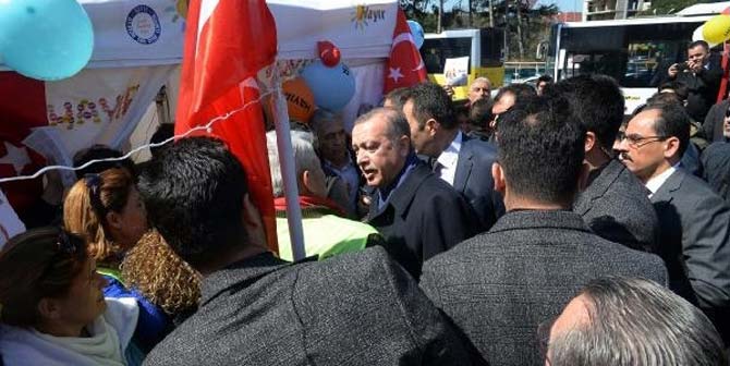 Cumhurbaşkanı Erdoğan'dan HAYIR çadırına ziyaret