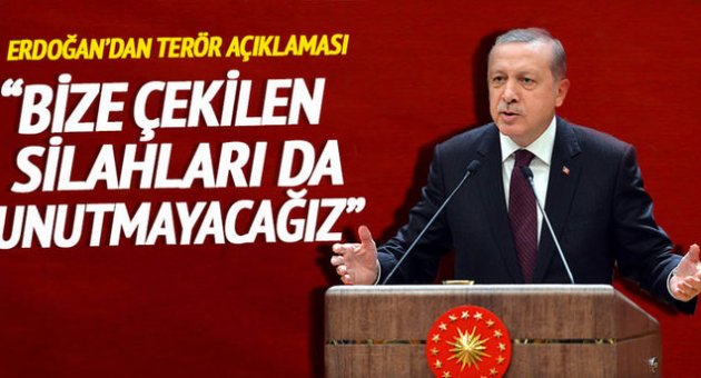 Cumhurbaşkanı Erdoğan Haliç&#039;te konuştu