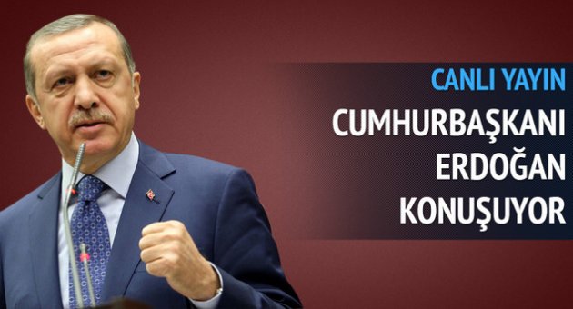 Cumhurbaşkanı Erdoğan Kayseri'de konuşuyor