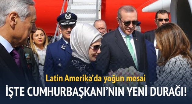 Cumhurbaşkanı Erdoğan, Şili temaslarını tamamladı
