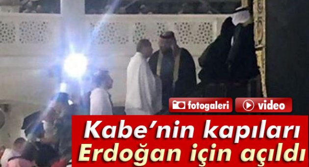 Cumhurbaşkanı Erdoğan umre yaptı