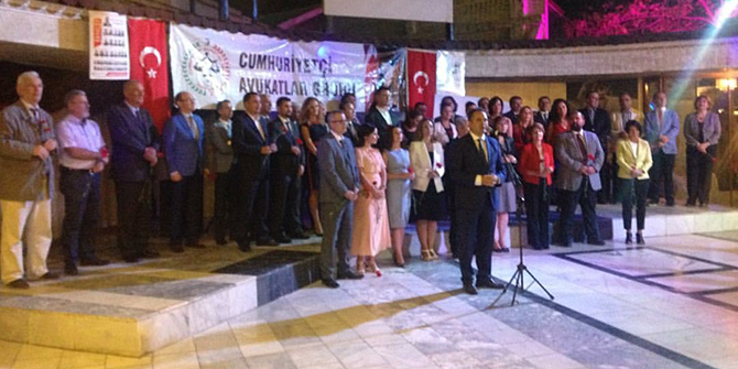 CUMHURİYETÇİ AVUKATLAR GRUBU ADAYLARINI TANITTI