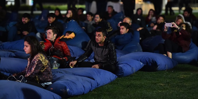 Cumhuriyet filmi Gündoğdu&#039;da izlendi