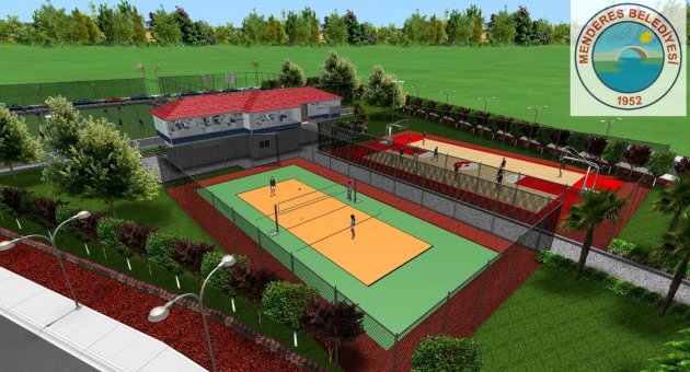 Cüneytbey’e Modern Spor Tesisi