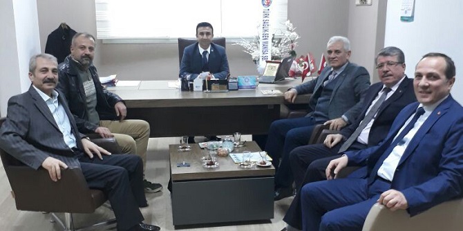 Daire Başkanı Akbaş’a Hayırlı Olsun Ziyareti