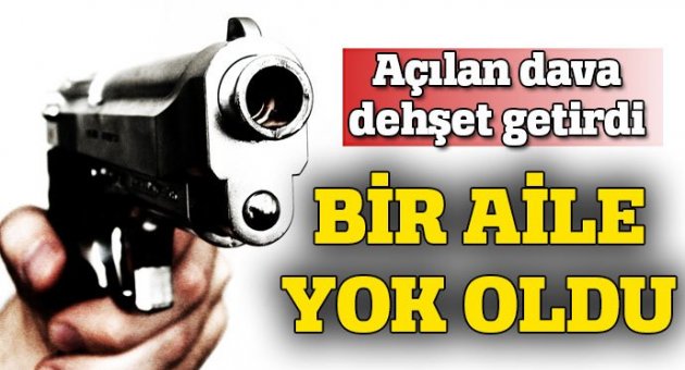 Damat dehşeti! Bir aile yok oldu