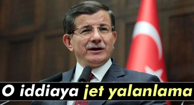 Davutoğlu'ndan o iddiaya jet yalanlama