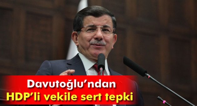 Davutoğlu'ndan Pervin Buldan'a sert tepki