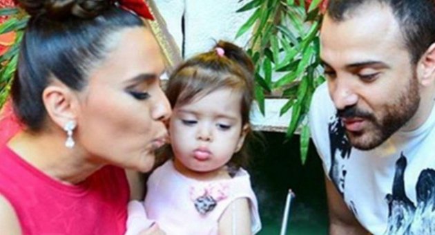 Demet Akalın&#039;dan kızı Hira&#039;ya doğum günü partisi