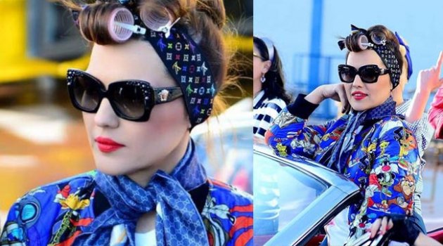 Demet Akalın'dan photoshop paylaşımı!