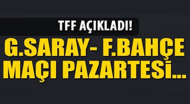 Derbi ne zaman oynanacak?
