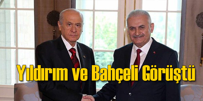 Devlet Bahçeli ile Binali Yıldırım Görüştü