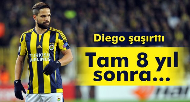 Diego 8 yıl sonra kırmızı kart gördü